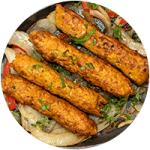 CHICKEN  RESHMI KABOB (4Pcs) 