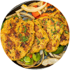 CHICKEN  CHAPLI KABOB (4Pcs)